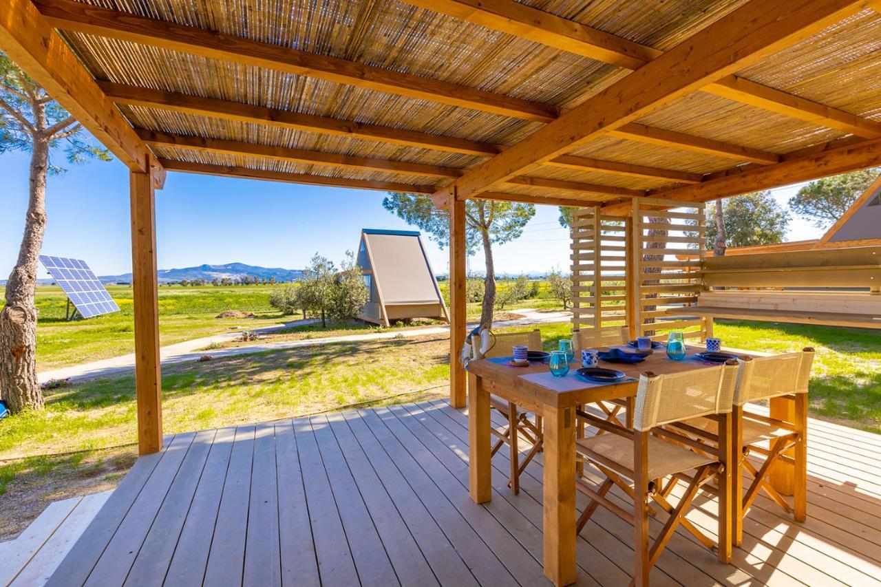 Отель Glamping Gli Etruschi Пьомбино Экстерьер фото